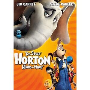 Dr. Seuss Horton Hears a Who (DVD) New Case. Tested